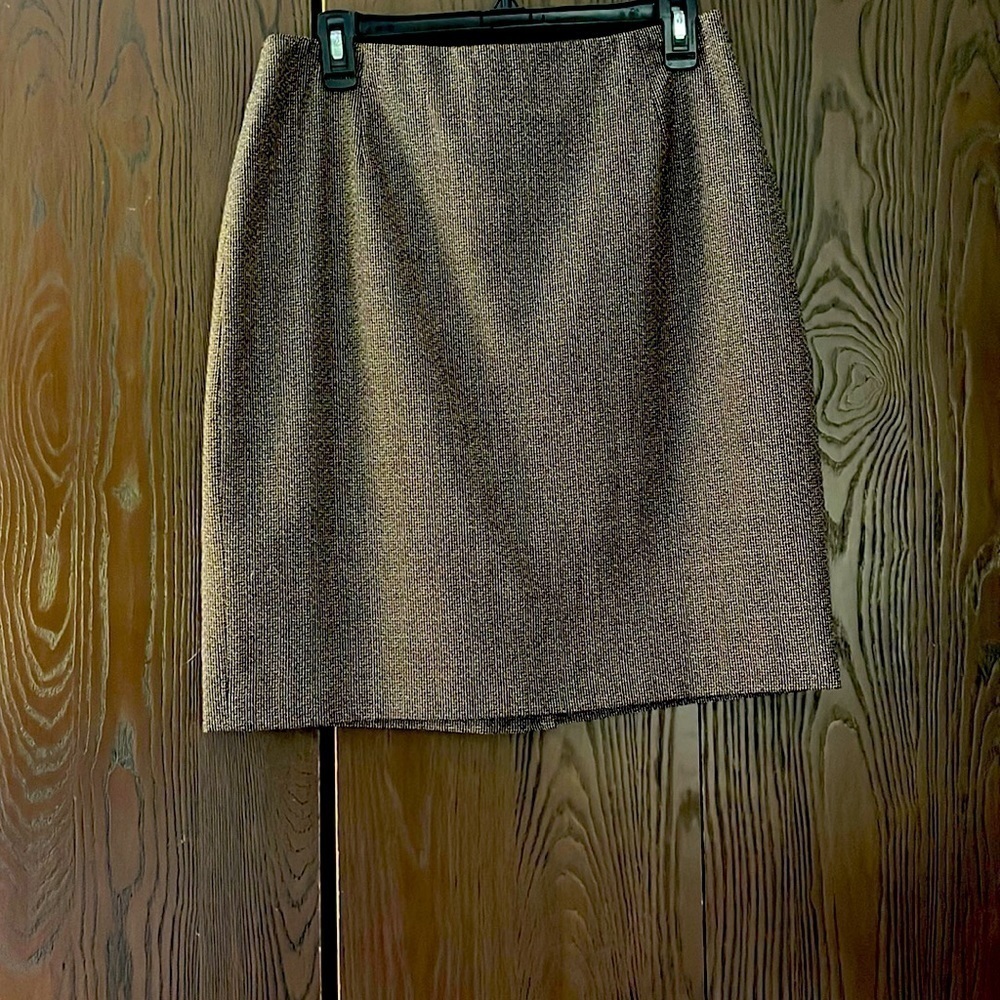 Alia brown pencil skirt. Size 10.